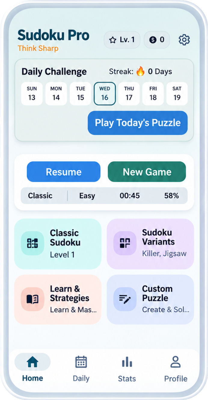 Sudoku Pro on Android