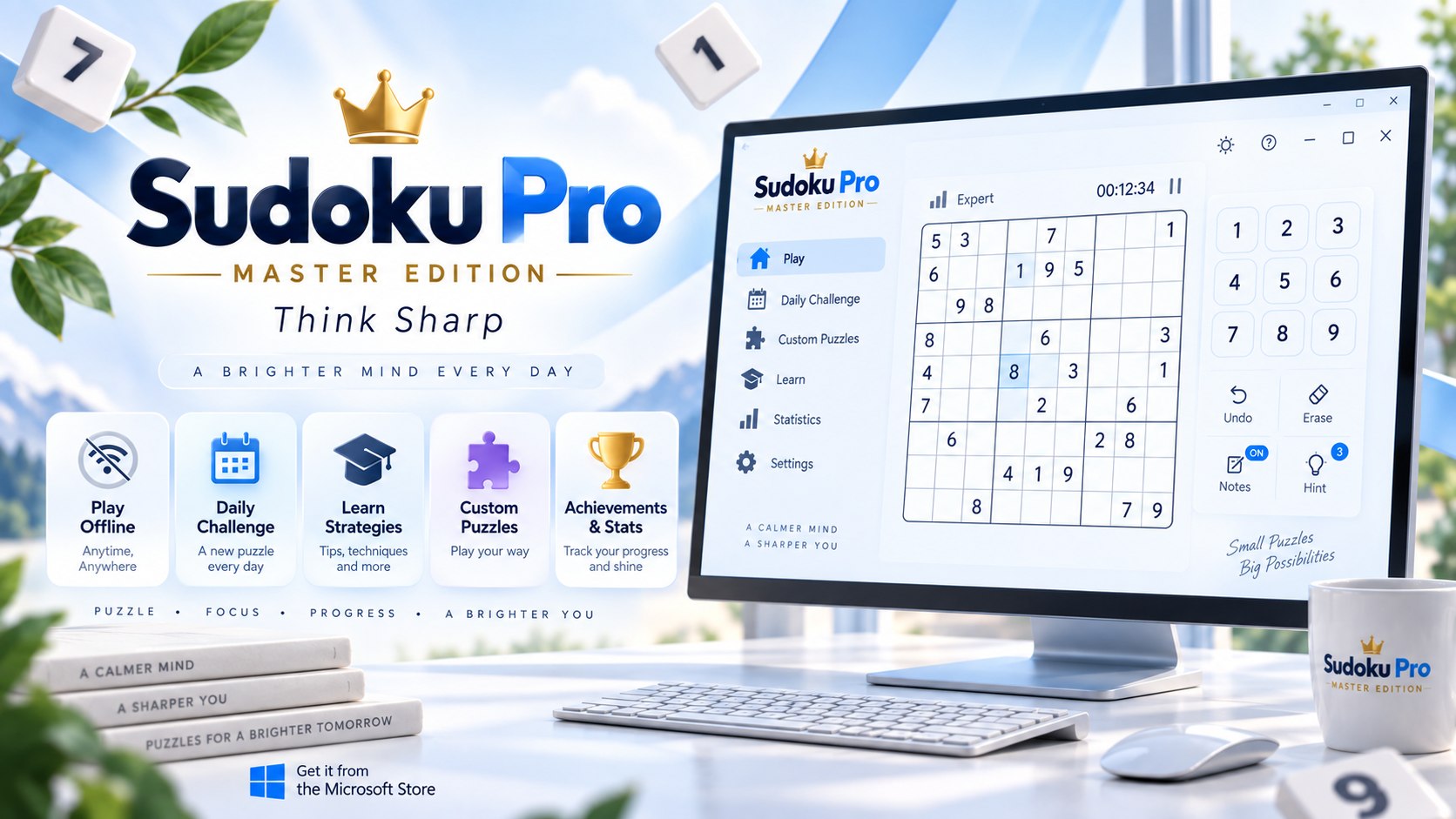 Sudoku Pro running on Windows